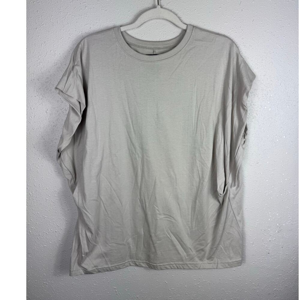 Lily & Lottie Oversized Muscle style Boxy Tee Womens Size Large